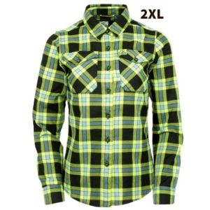 DIXXON x KINDIG-IT Collab 72 PANTERA Limited Edition Women's Flannel Shirt 2XL